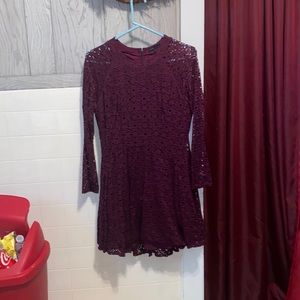 Maroon dress